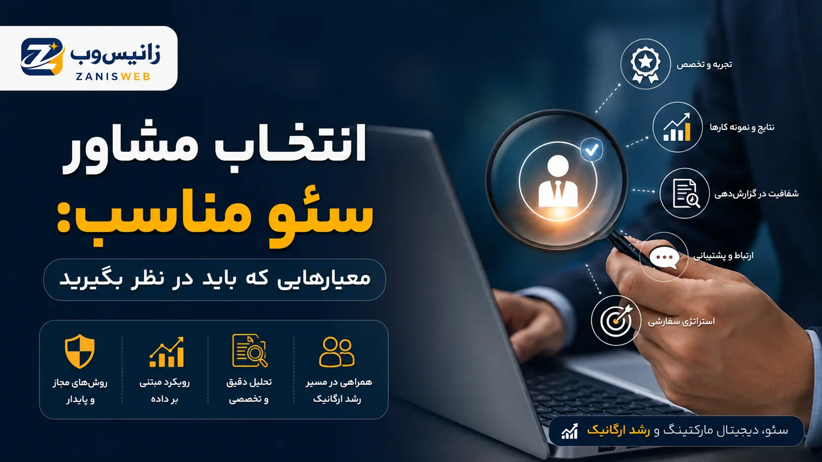 انتخاب مشاور سئو مناسب